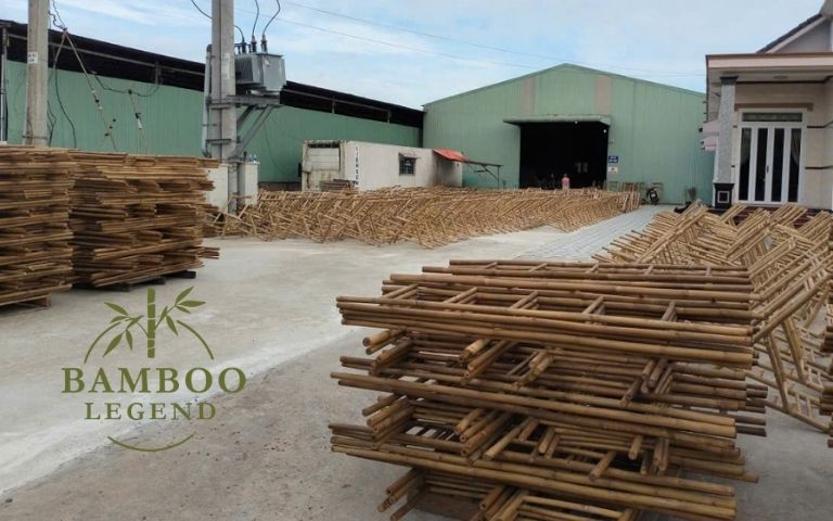 Bamboo furniture factory