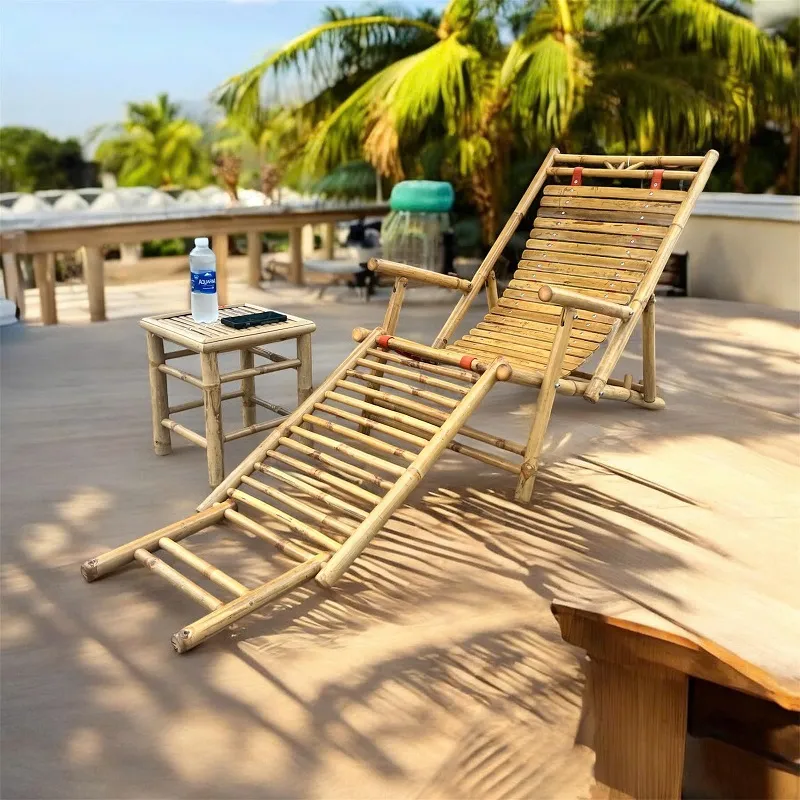 Bamboo Lounge Sofas for luxury tropical resort relaxation spaces
