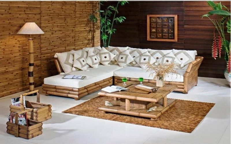 Vietnam bamboo furniture factory supporting custom export production solutions
